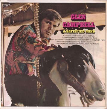 Glen Campbell - A Satisfied Mind, Verzenden, Gebruikt