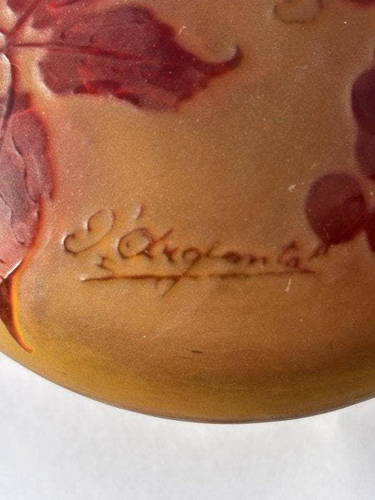 Saint Louis - Paul Nicolas - Vaas - Glas, Antiek en Kunst, Antiek | Glaswerk en Kristal