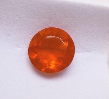 Opale de feu - 2.96 ct - Instituto Gemólogico Español (IGE), Nieuw