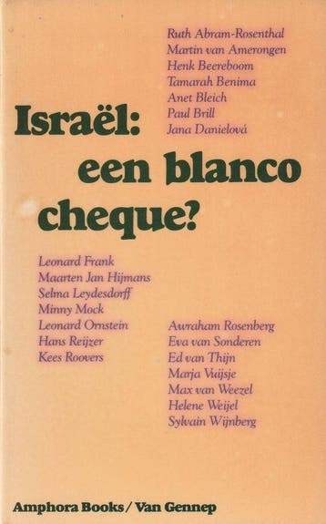 Israel een blanco cheque - Kaveh, Verzenden