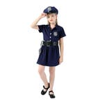 Politiepak Kind Meisjes 115-128cm Maat S Verkleedkleren, Verzenden, Nieuw