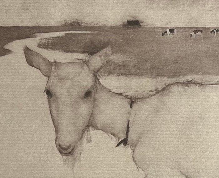 Jan Mankes (1889-1920) - Geit, Antiek en Kunst, Antiek | Overige Antiek