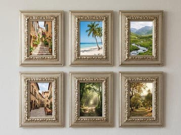 Verno (The Art of Frames- sinds 1944) - bladzilveren houten