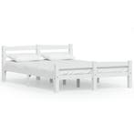 Grenenhouten Bedframe Wit 120x200 | Retour Deal 34% Korting, Verzenden, Nieuw