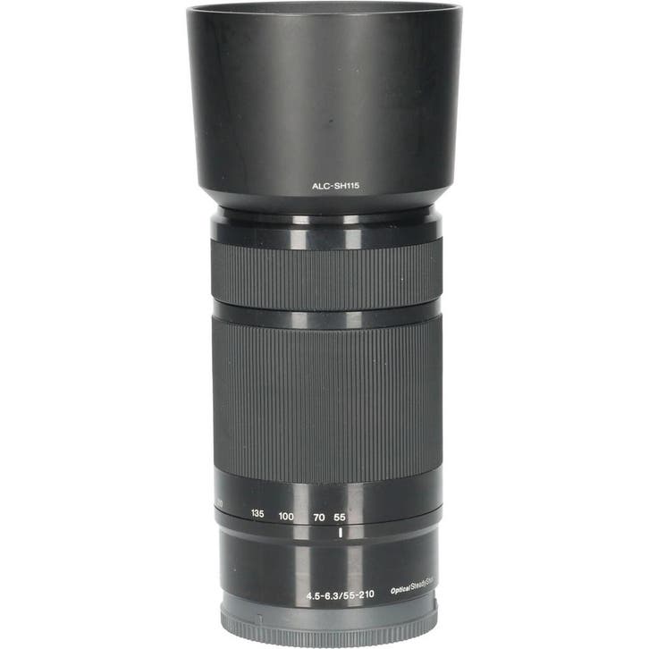 Tweedehands Sony 55-210mm f/4.5-6.3 OSS E-mount Zwart CM6691, Audio, Tv en Foto, Foto | Lenzen en Objectieven, Overige typen, Gebruikt