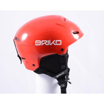 48 49 50 51 52 skihelm/snowboardhelm BRIKO R, Red/white, ver, Verzenden