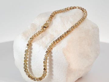 Zonder minimumprijs - Armband - 14 karaat Geel goud -