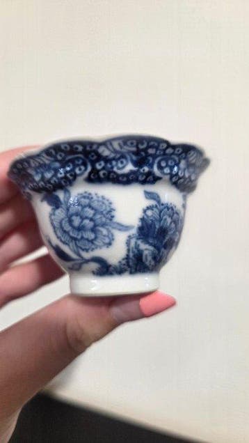 Tasse et soucoupe (8) - Porcelaine - Lot de tasses et