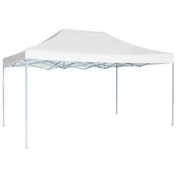 vidaXL Partytent inklapbaar 3x4,5 m wit, Verzenden