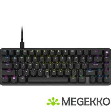 Corsair K65 Pro Mini RGB Zwart OPX Switch Azerty, Informatique & Logiciels, Verzenden