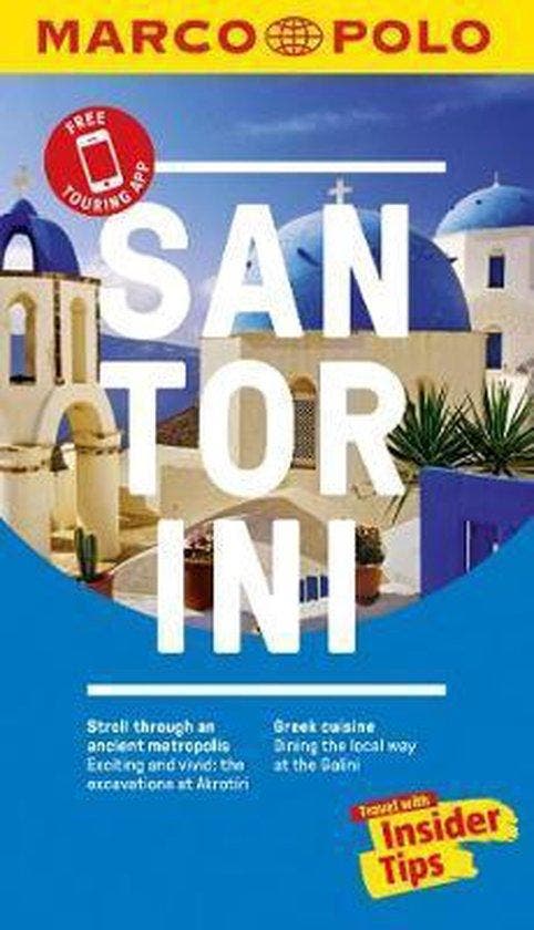 Santorini Marco Polo Pocket Travel Guide 2018 - with pull, Boeken, Taal | Engels, Zo goed als nieuw, Verzenden