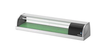 Sushivitrine | RVS/Zwart | 57L | +3°C/+5°C | Statisch |, Verzenden, Nieuw in verpakking