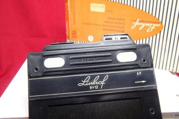 Linhof 3x No. 3 chassis 9x12 doppi | Grootformaatcamera, TV, Hi-fi & Vidéo
