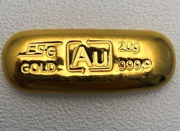 20 gram - Goud - ESG, Postzegels en Munten