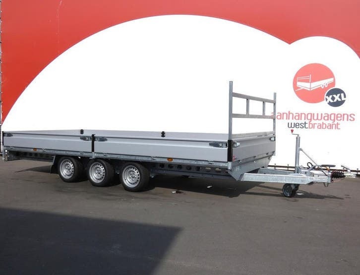 100+ plateauwagens v.a. € 1422,- ** Geen levertijd **, Auto diversen, Aanhangers en Bagagewagens, Nieuw, Ophalen of Verzenden