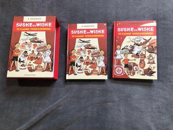 Suske en Wiske - De Vlaamse tweekleurenreeks HC in box - 2
