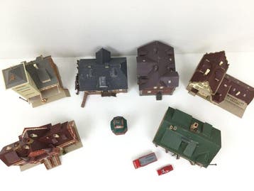 Faller, Vollmer, Kibri H0 - Bâtiments pour trains miniatures