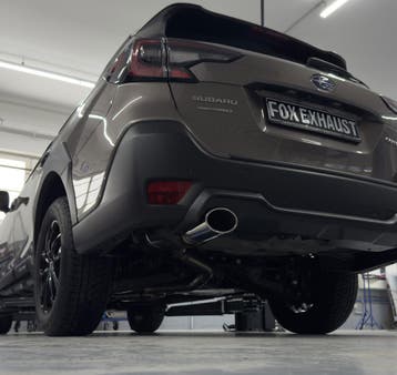FOX Subaru Outback BT einddemper - uitlaatpijp: 140x90 Type, Verzenden, Nieuw