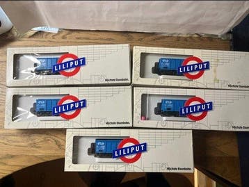 Liliput H0 - 244 41 en 244 45 - Model treinwagon (5) - NS