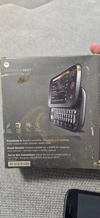 Motorola Dext - Mobiele telefoon - In originele verpakking, Nieuw