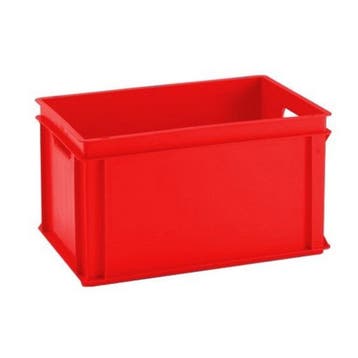 Stapelbak 600x400x320 mm euronorm rood pp nieuw, Zakelijke goederen, Horeca | Overige, Ophalen of Verzenden