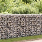 vidaXL Schanskorfmuur met deksels 600x30x100 cm, Verzenden, Nieuw