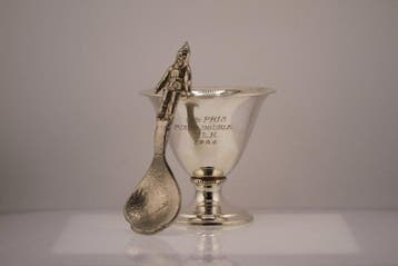 Guldsmeds Ab - G.G. Halberg - Kom (2) - .830 zilver