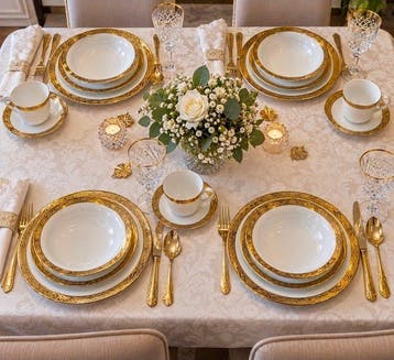Sheng Xing - Tafelservies (28) - Porselein - 6 personen