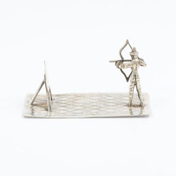 NO RP - C. & A. Lesener - Miniatuur Boogschutter - Beeldje -, Antiek en Kunst