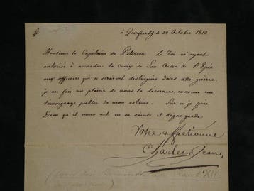 Jean-Baptiste Bernadotte, futur Charles XIV Jean de Suède -, Collections