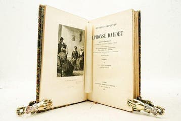 Alphonse Daudet & Henry Céard / Emile Adam, A. Dawant, A.-F.