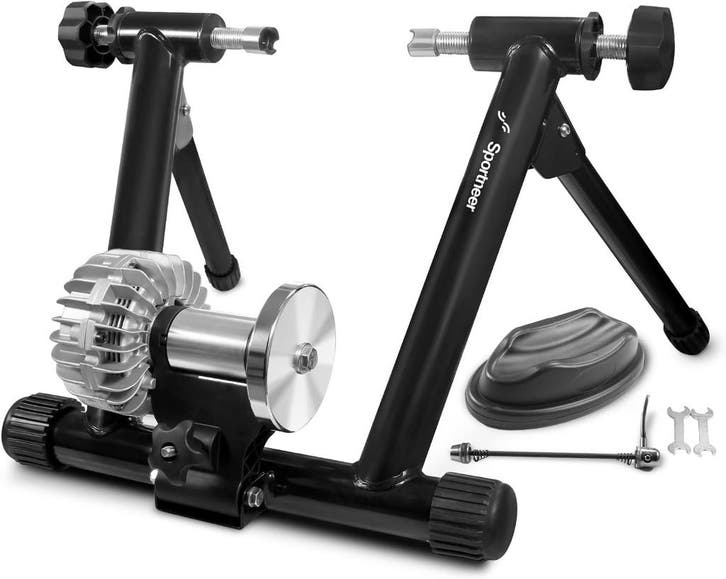 Fietstrainer Vloeibaar | Retour deal | Knaller van een prijs, Sport en Fitness, Fitnessapparatuur, Benen, Zo goed als nieuw, Metaal