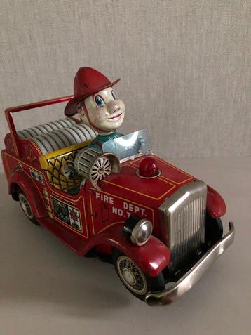 Yonezawa - Blikken speelgoed - Fire dept/ NO 7 - 1950-1960 -