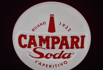 enseigne Campari - Enseigne lumineuse - Polycarbonate