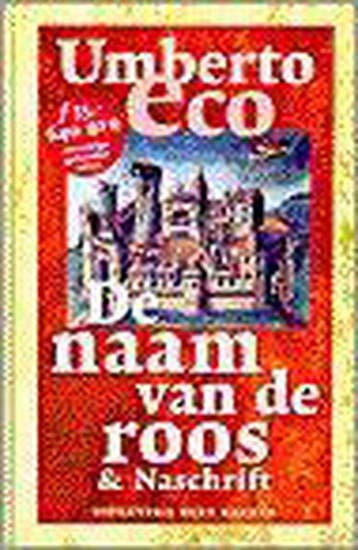 De naam van de roos en Naschrift 9789035123274 Umberto Eco, Verzenden, Gelezen, Umberto Eco