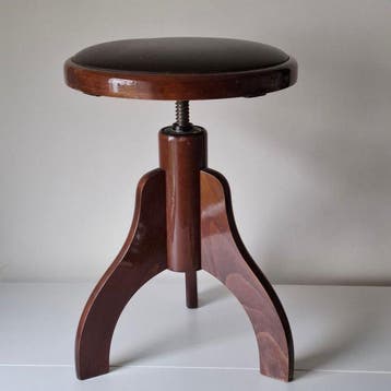 Pianonova - Tabouret - cuir synthétique - banc de piano