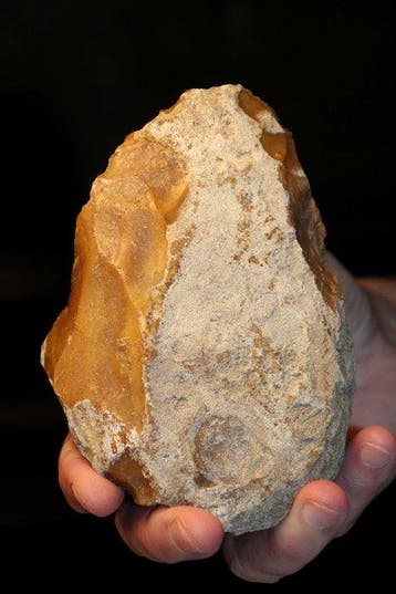 Paleolithisch Vuursteen Bifaces - 140 mm (Zonder