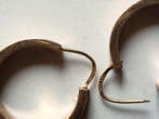 Boucles doreilles cerceau - 18 carats Or jaune