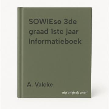 SOWiEso 3de graad 1ste jaar Informatieboek 9789030198000, Boeken, Verzenden, Gelezen, A. Valcke