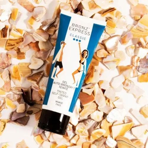 Bronz'Express Classic Tinted Self-Tanning Gel For Face, Bijoux, Sacs & Beauté, Beauté | Soins du corps, Envoi