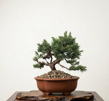 Bonsai van Jeneverbes Kishu - Hoogte (boom): 25 cm - Diepte