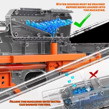 P90 Elektrische Gel Blaster Volautomatisch - Water Speelgoed, Verzenden