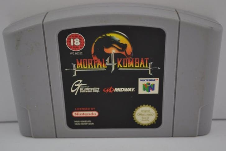 Mortal Kombat 4 (N64 EUR), Consoles de jeu & Jeux vidéo, Jeux | Nintendo 64