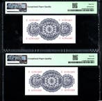 Espagne. - 2 x 5 Pesetas - 1947 - Consecutive - Pick 134a