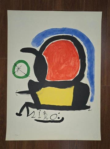Joan Miro (1893-1983) - El Tapis de Tarragona