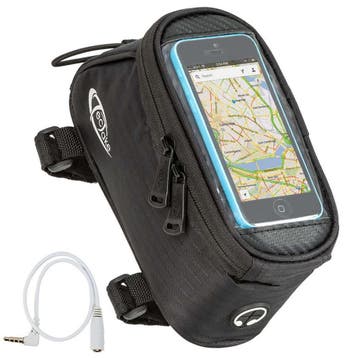 Fietstas met framebevestiging voor smartphones, Vélos & Vélomoteurs, Accessoires vélo | Autres Accessoires de vélo, Verzenden