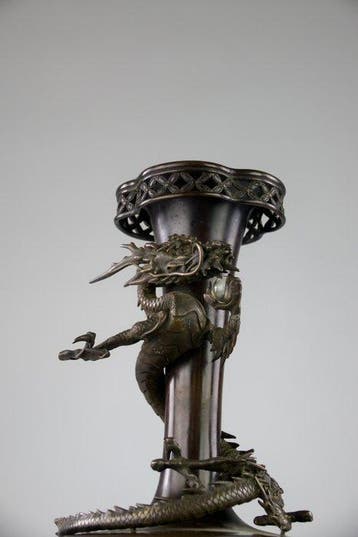 Vase - Bronze - Japon - Période Meiji (1868–1912)