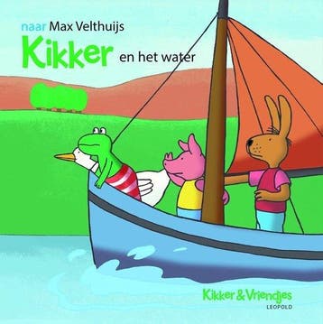 Kikker en het water. (maxi - editie 25 x 25cm ) Kikker &, Boeken, Verzenden, Gelezen, Max Velthuijs