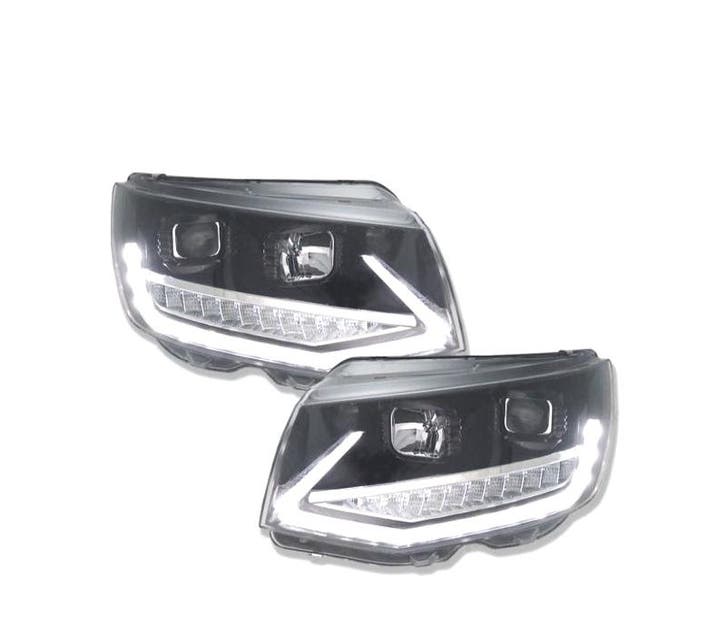 Phares Pour Volkswagen Vw T6 15-19 Drl + Clignotants Led Dyn, Autos : Pièces & Accessoires, Éclairage, Envoi