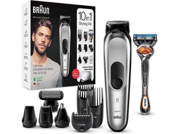 Braun MGK7220 - Baardtrimmer - 10-in - Gratis Gillette, Verzenden, Nieuw